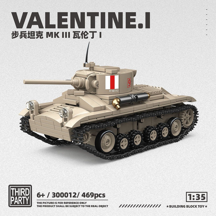 Third Party 300012 infantry tank MK III VALENTINE.I