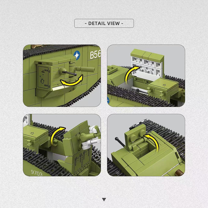 THIRD PARTY 300018 HEAVY TANK MK.V