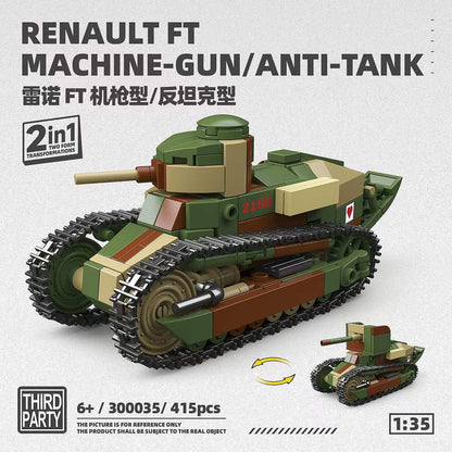Third party 300035 Renault FT machine-gun/anti-tank