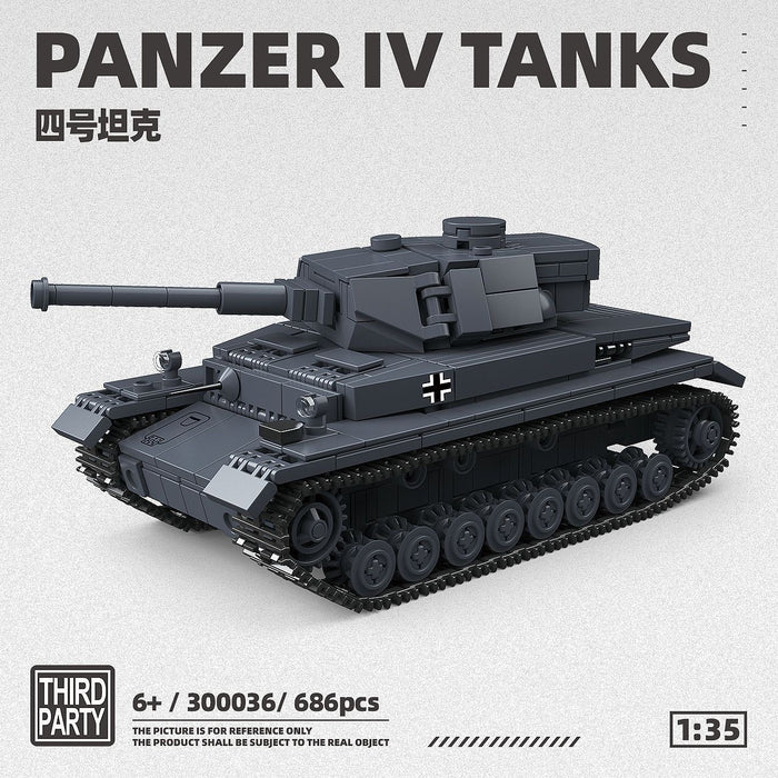 Third party 300036 Panzer IV Tanks