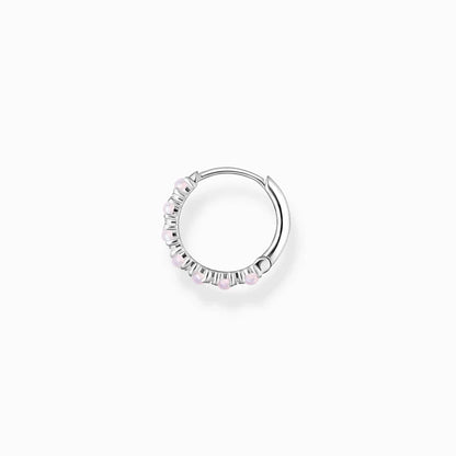 Thomas Sabo Einzel Creole rosa Steine – CR664-166-7