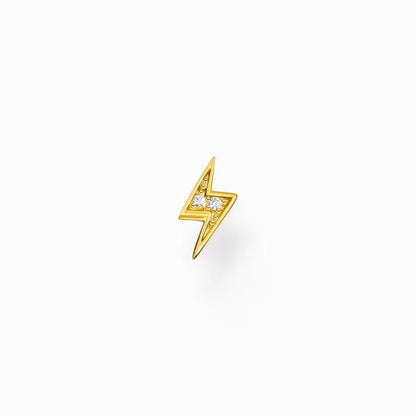 Thomas Sabo Einzel Ohrstecker Blitz gold – H2217-414-14