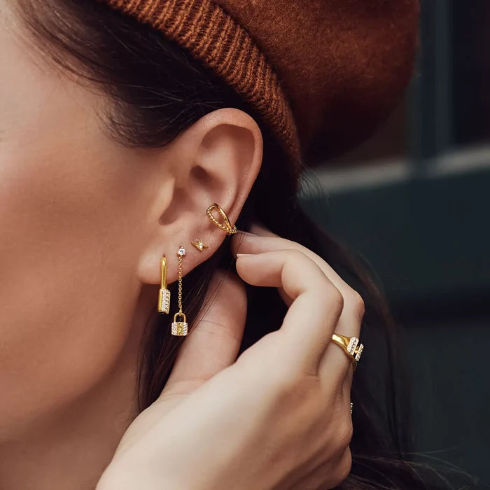 Thomas Sabo Einzel Ohrstecker Blitz gold – H2217-414-14