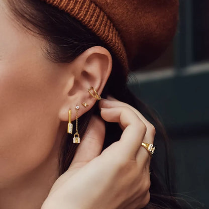 Thomas Sabo Einzel Ohrstecker Blitz gold – H2217-414-14