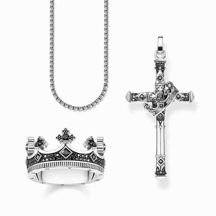 Thomas Sabo Venezia-Kette geschwärzt – KE1108-001-12-L60