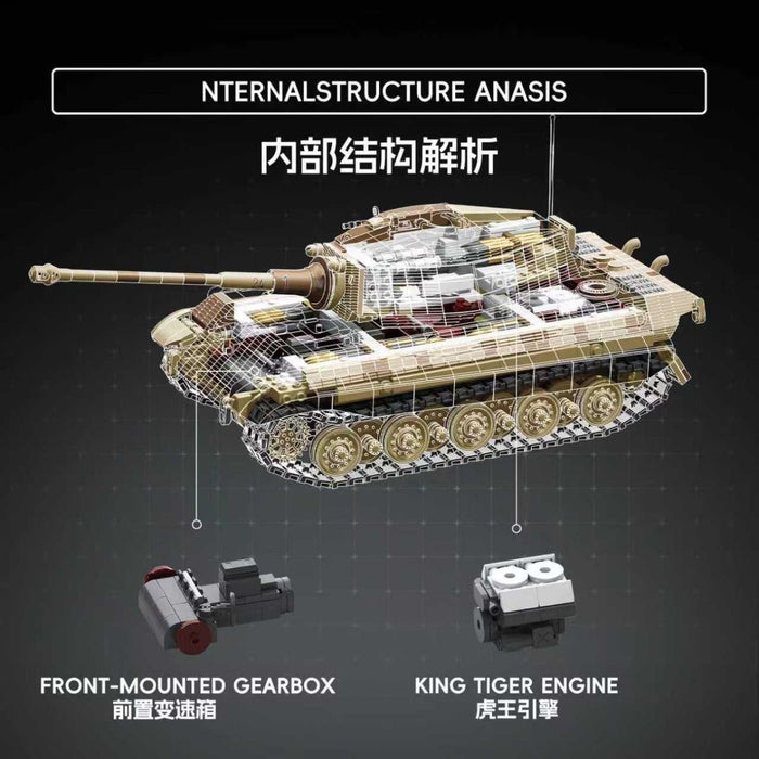 TK2 TK8004 PANZER VI AUSF.B TIGERII 124