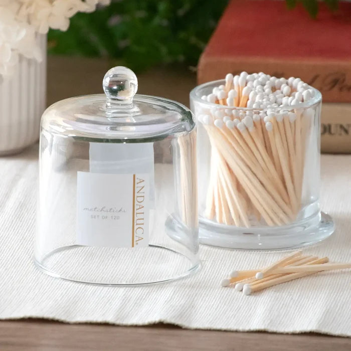 TL A A Cloche Jar of Matches