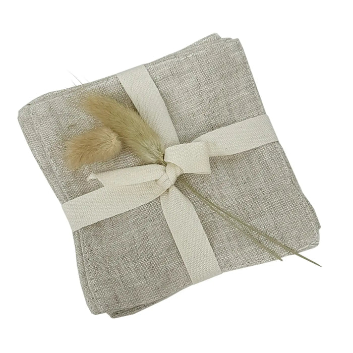 TL A A S/4 Linen Coasters