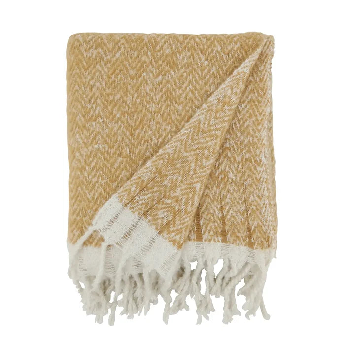 TL H SL Mohair Throw