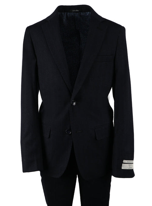 T.O. Boy's Fashion Suit - Pinstripe Midnight Navy