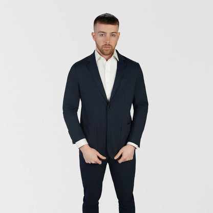T.O Men's Performance Blazer Jacket - Navy