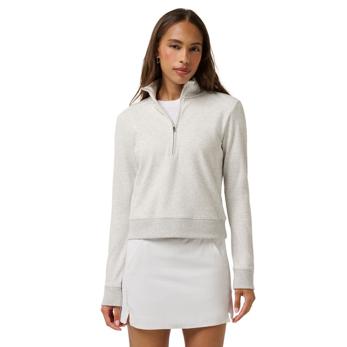 Travis Mathew Ladies Cloud Fleece 1/2 Zip Pullover