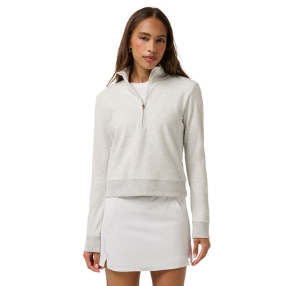 Travis Mathew Ladies Cloud Fleece 1/2 Zip Pullover