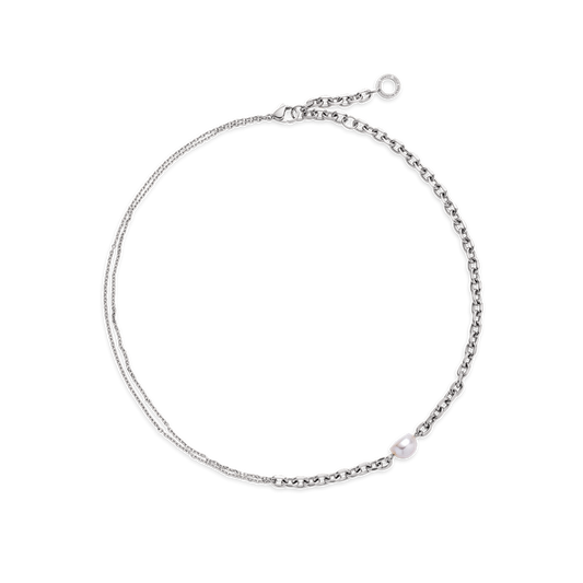 Treasures of the Sea Duo Halskette Silber