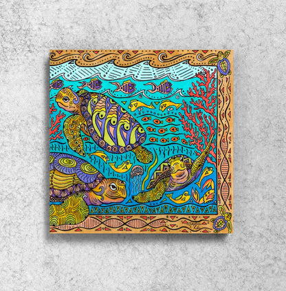 Turtle Time Magnet