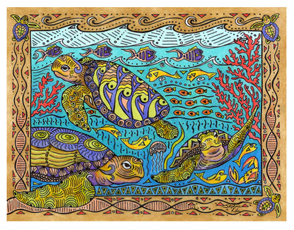 Turtle Time Print