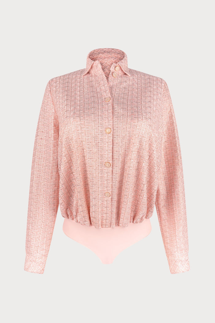 Tweegy Embroidered Blouse Bodysuit