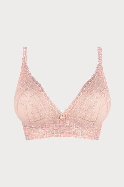Tweegy Embroidered Wireless Bralette