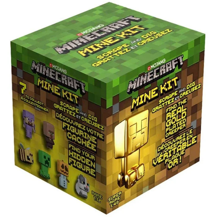 U.C.C. Distributing Minecraft - Mine Kit Scrape and Dig Adventure Chest 1 Single Blind Box