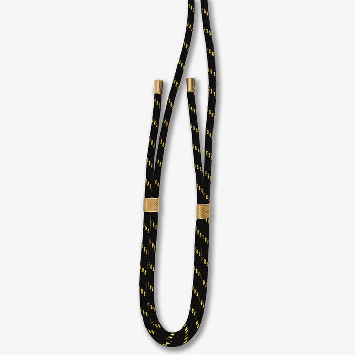 Universal Crossbody Phone Strap with Plush Animal - Black Dog