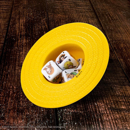 USAopoly Yahtzee - One Piece Collectible Monkey D. Luffy Straw Hat Dice Cup - Kryptonite Character Store