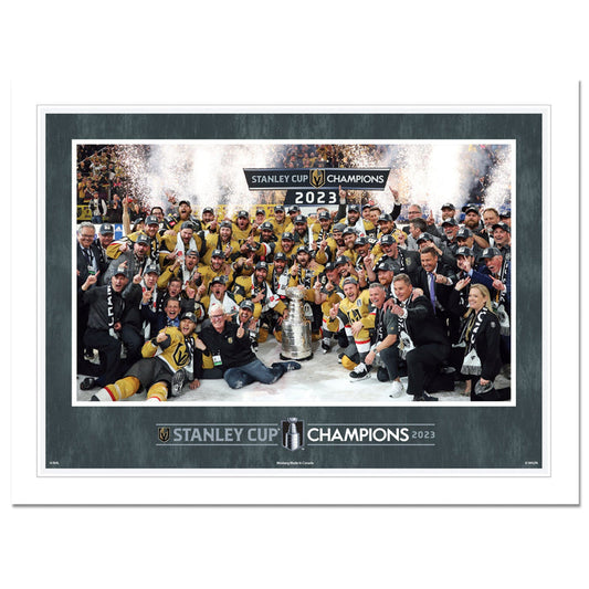 Vegas Golden Knights 12x16 Print - Stanley Cup Champions Photo - Vegas Team Store