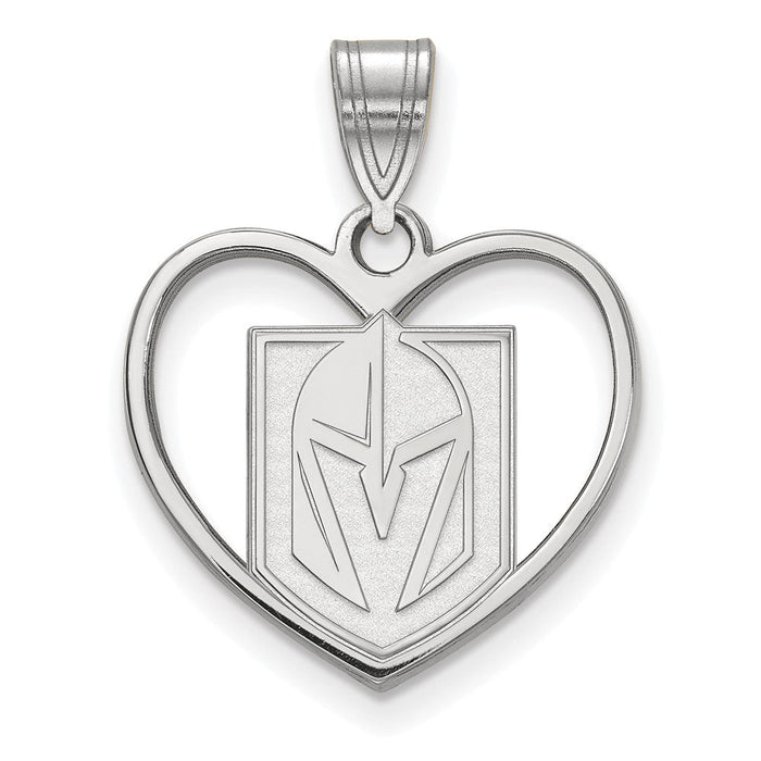 Vegas Golden Knights Heart Pendant - Vegas Team Store
