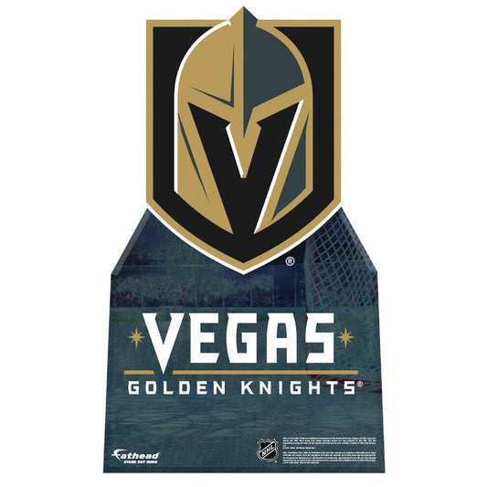 Vegas Golden Knights Logo - Mini Stand Out - Official NHL - Cardstock Cutout - Vegas Team Store