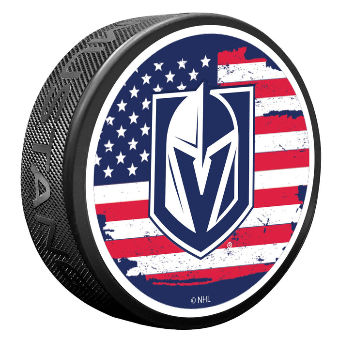 Vegas Golden Knights Puck - Patriot - Vegas Team Store