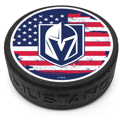 Vegas Golden Knights Puck - Patriot - Vegas Team Store