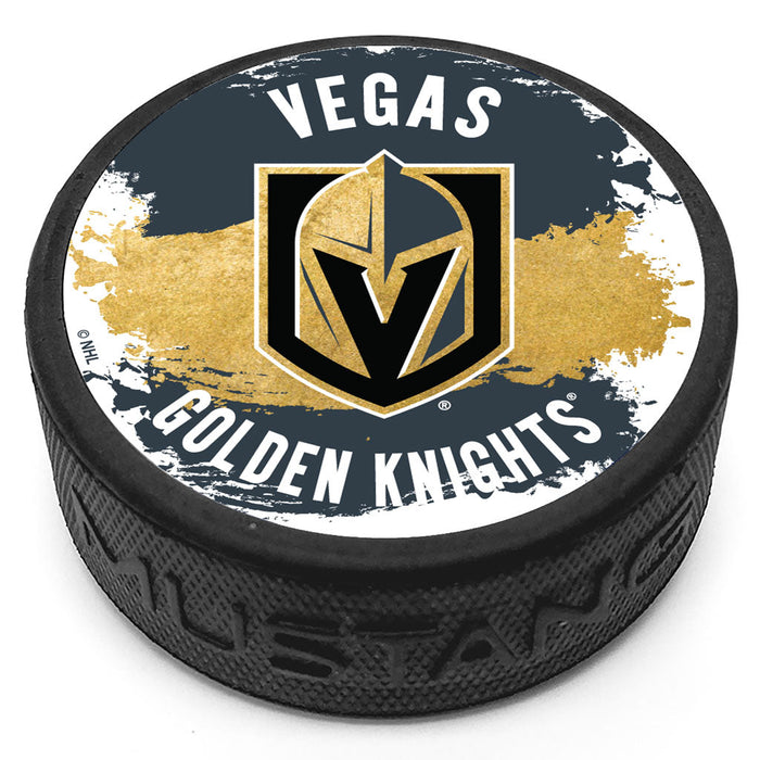 Vegas Golden Knights Puck - Splash