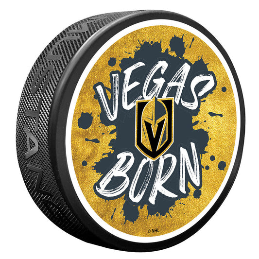 Vegas Golden Knights Puck | Slogan - Vegas Team Store