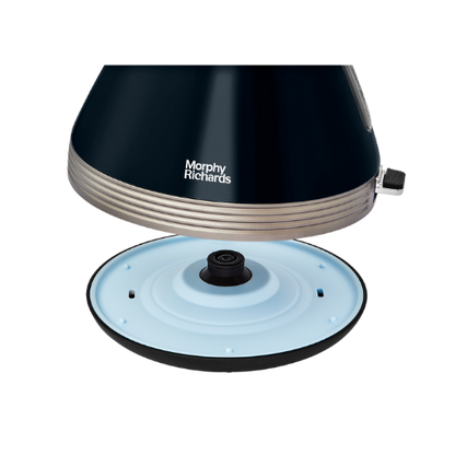 Venture Retro 1.5L Pyramid Kettle - Onyx Black
