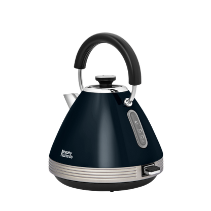 Venture Retro 1.5L Pyramid Kettle - Onyx Black
