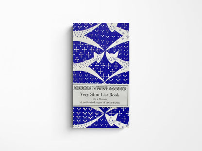 Very Slim List Book