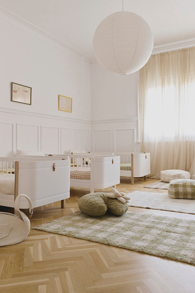 Vichy Matcha Washable Area Rug - Rugs by Roo