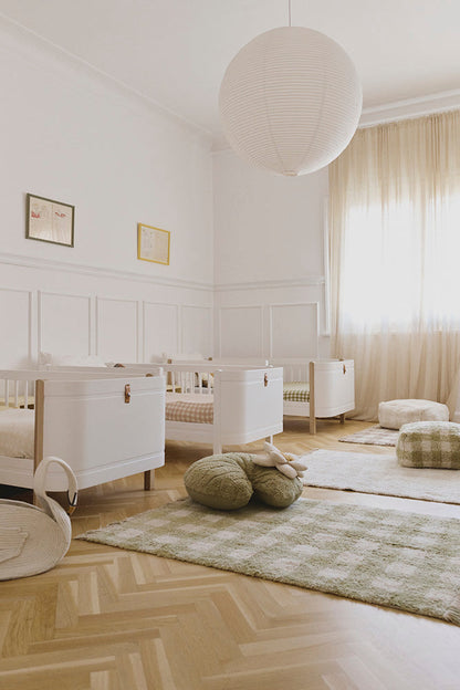 Vichy Matcha Washable Area Rug - Rugs by Roo