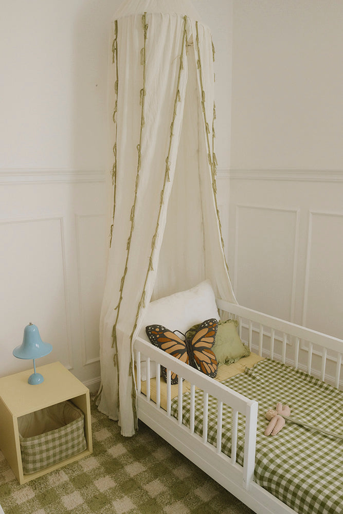 Vichy Matcha Washable Area Rug - Rugs by Roo