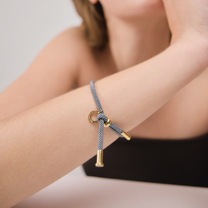 Vitamin Sea Armband Gold Grau