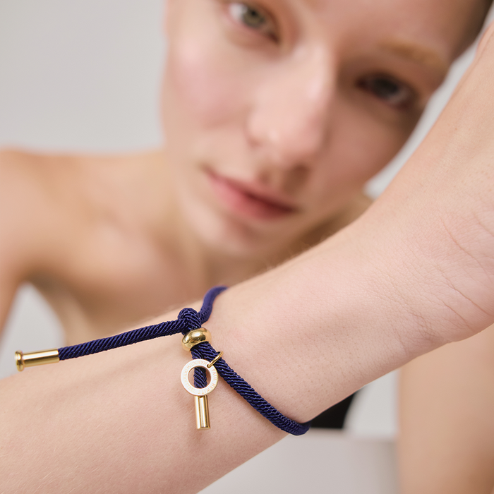 Vitamin Sea Armband Gold Marinebelau