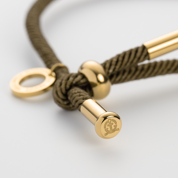 Vitamin Sea Armband Gold Olive
