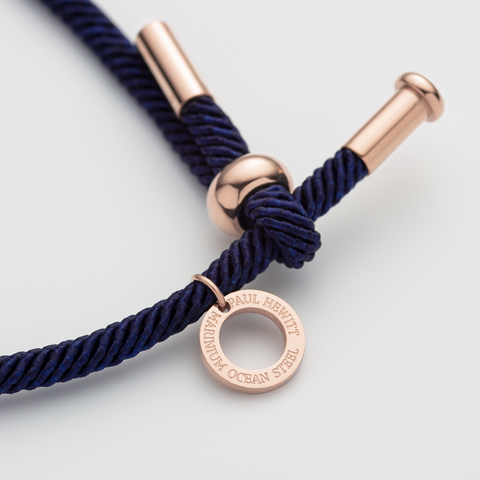 Vitamin Sea Armband Roségold Marinebelau