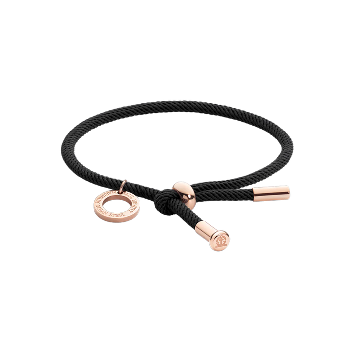 Vitamin Sea Armband Roségold Schwarz