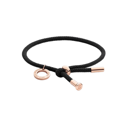Vitamin Sea Armband Roségold Schwarz