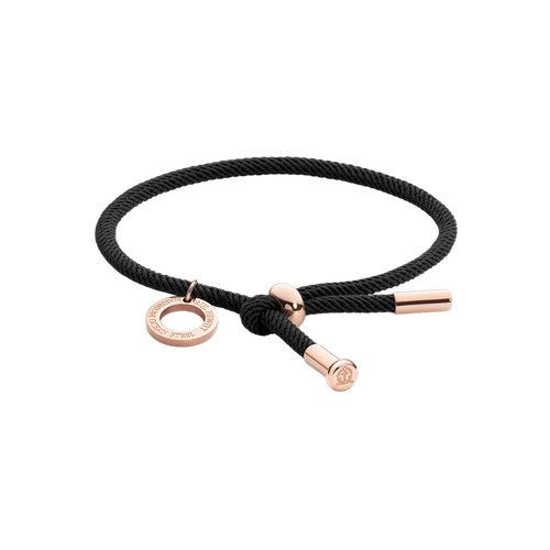 Vitamin Sea Armband Roségold Schwarz