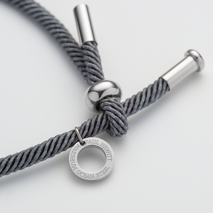 Vitamin Sea Armband Silber Grau