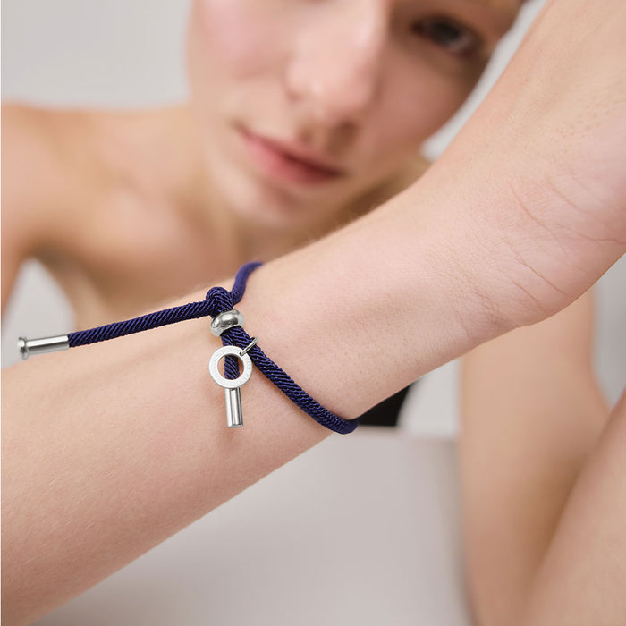 Vitamin Sea Armband Silber Marinebelau