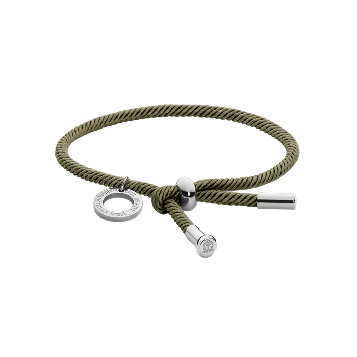 Vitamin Sea Armband Silber Olive
