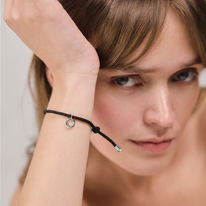 Vitamin Sea Armband Silber Schwarz