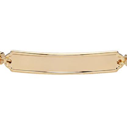 Vitamin Sea Gravur Armband Gold Grau
